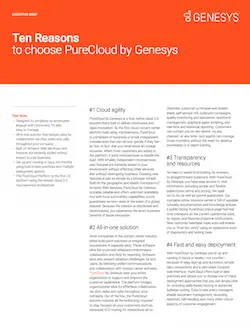 executive-brief-ten-reasons-to-choose-purecloud-by-genesys