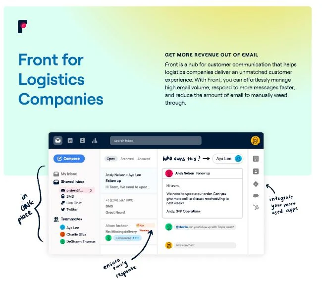 front-for-logistics-companies