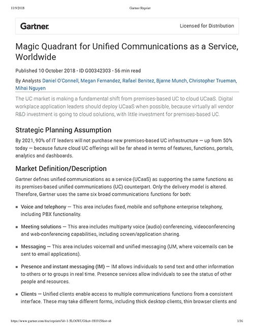 gartner:-magic-quadrant-for-unified-communications-as-a-service-worldwide